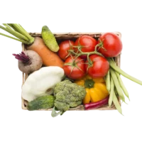 Panier de légumes de saison