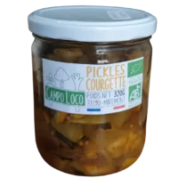 Pickles de courgette curry